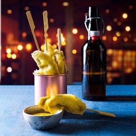 Aedšampinjonitempura