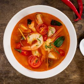 Tom yum garneļu zupa Tom yum garneļu zupa