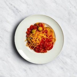 Makaronid à la puttanesca