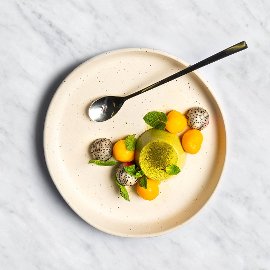 Rohelise tee panna cotta Rohelise tee panna cotta