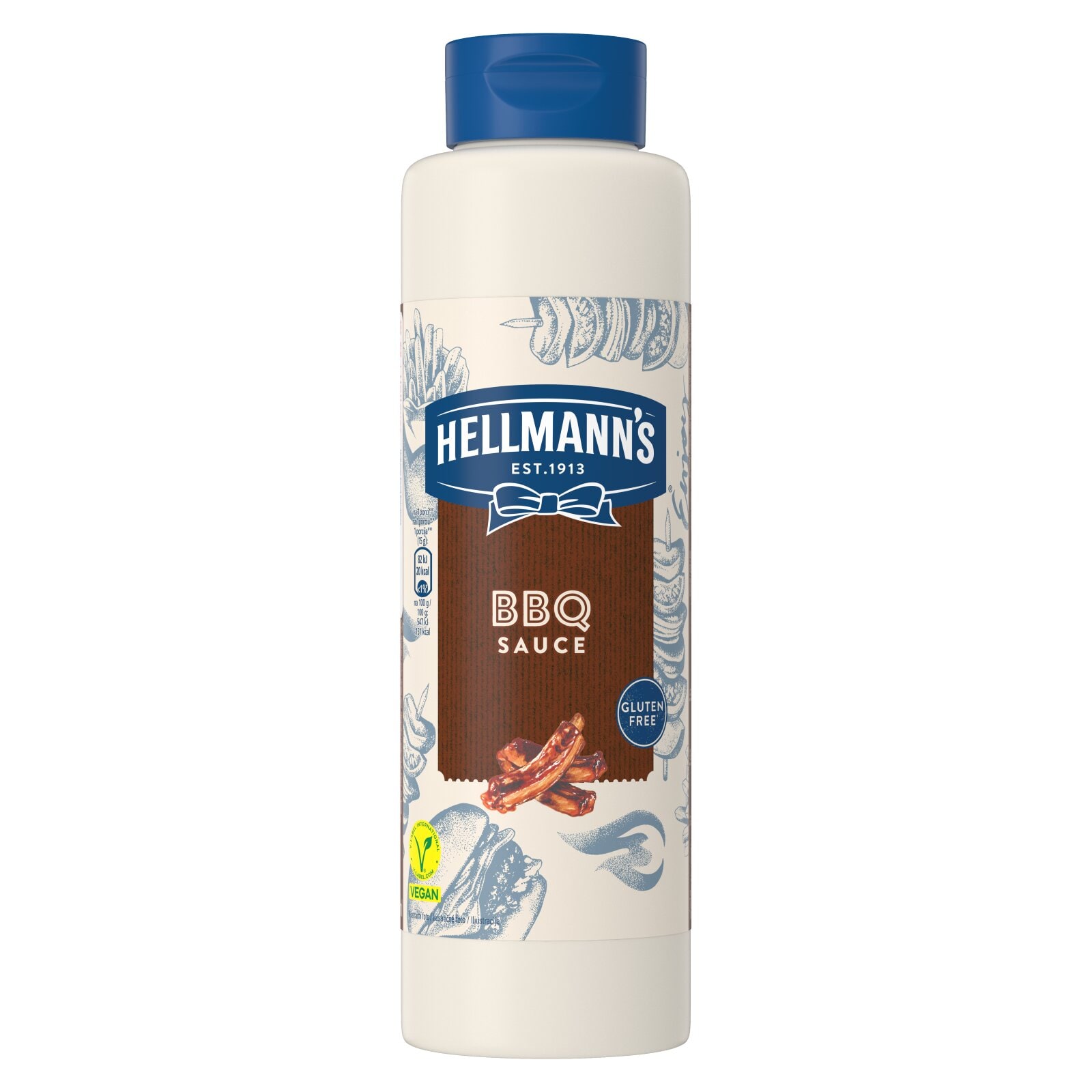 Hellmann's barbekiu padažas 850ml / 984g