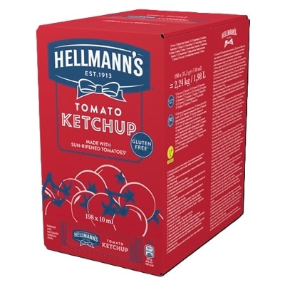 Hellmann's Pomidorų kečupas 10 ml x 198 vnt. - 