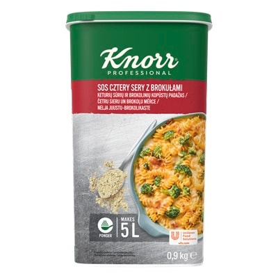 Knorr 4 Sieru Un Brokoļu Mērce 0,9 kg - 