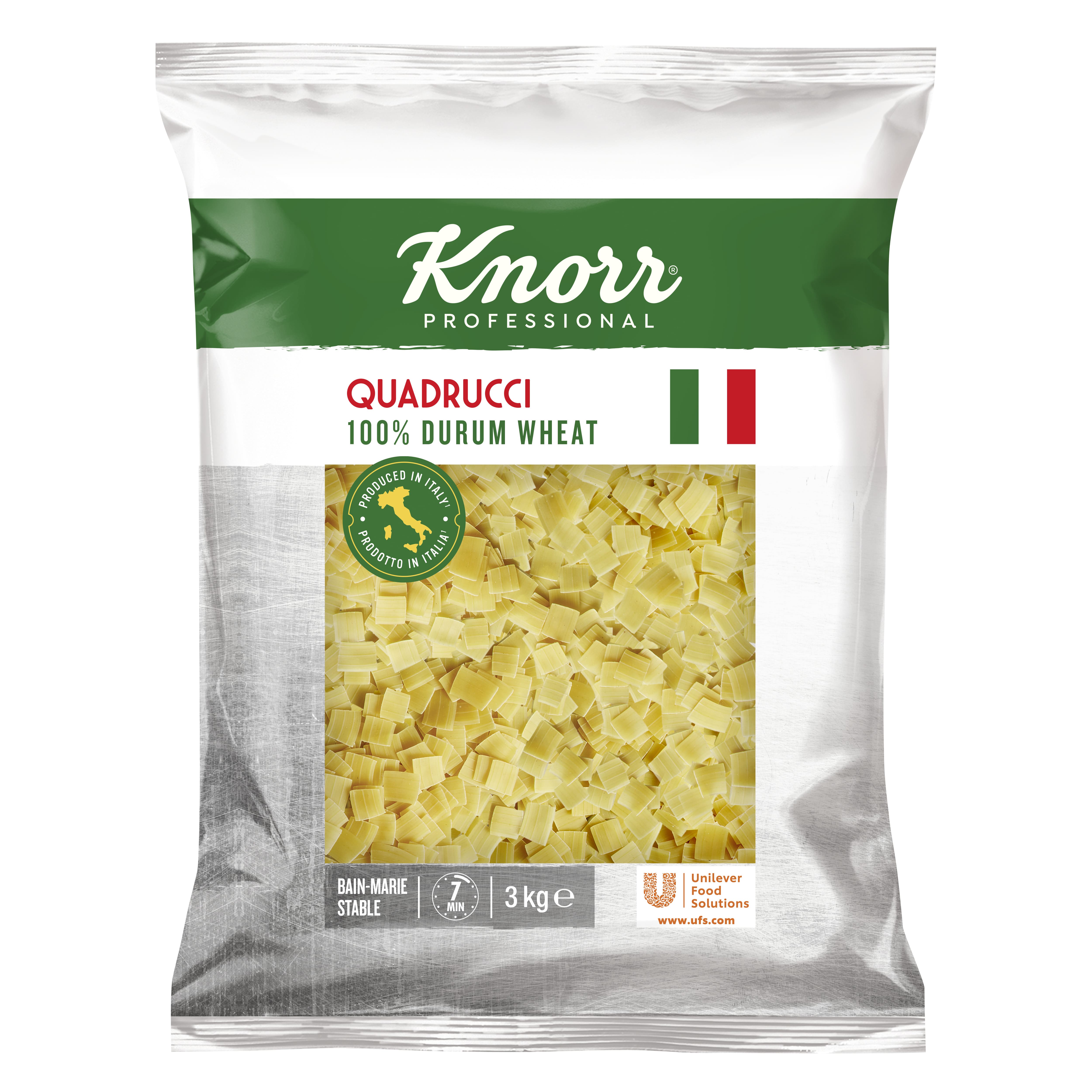 Knorr Makaroni "Quadrucci" 3 kg - 