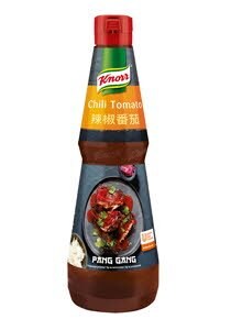 Knorr Pang Gang pikantā mērce ar čili un tomātiem 1 L - 