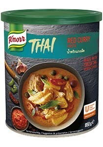 Knorr Sarkanā karija pasta 850 g - 