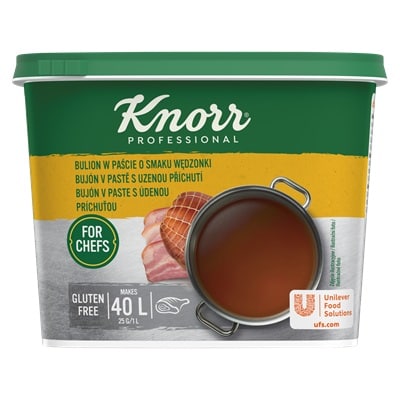 Knorr Professional Rūkytos kiaulienos šoninės sultinys pasta 1 kg - 