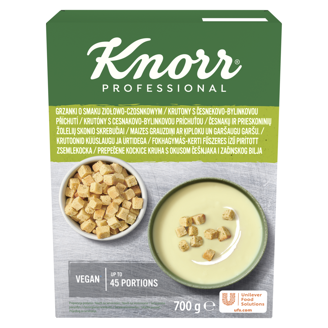 Knorr Ürdi-küüslaugu maitselised krutoonid 0,7 kg - 