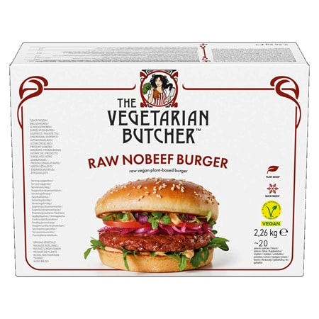The Vegetarian Butcher RAW NOBeef Burger