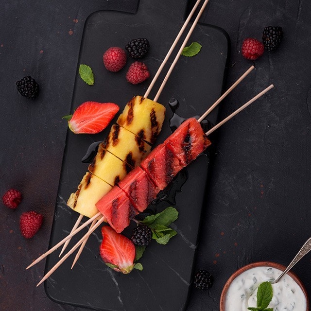 Inspiratsiooniks viis grillitud puuvilja