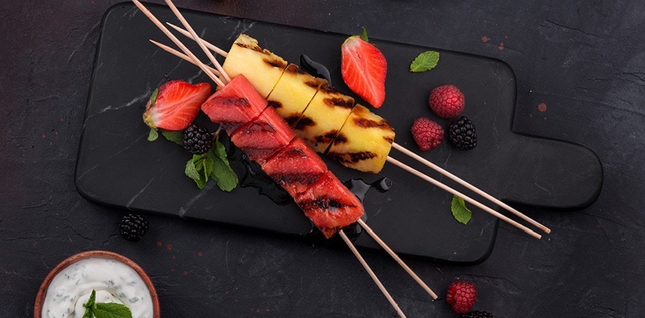 Inspiratsiooniks viis grillitud puuvilja