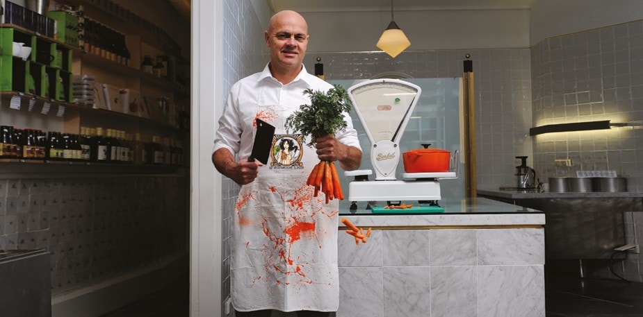 Susipažinkite su Jaap Korteweg, pirmuoju vegetaru mėsininku.