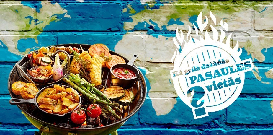 Kā grilē dažādās pasaules vietās?